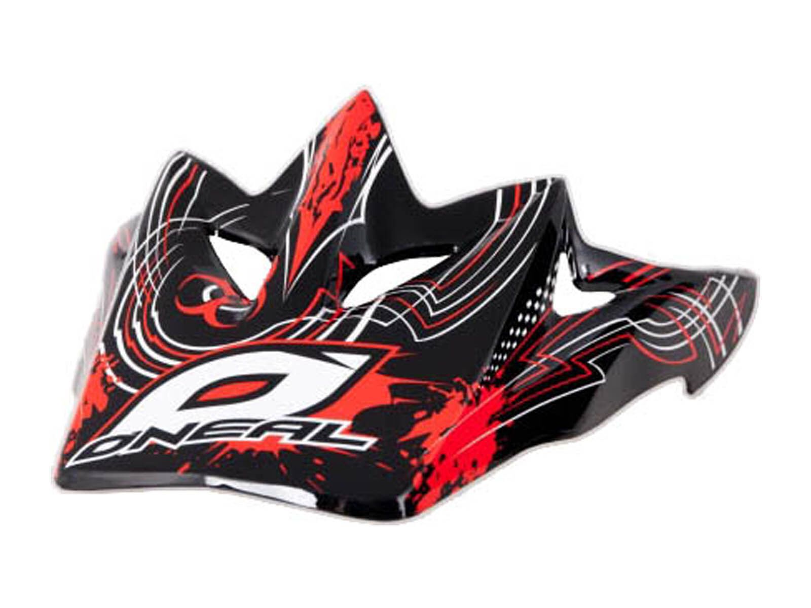 ONeal Spare Visor Backflip Fidlock DH Helmet Kids/Biohazard, red - Bild 1