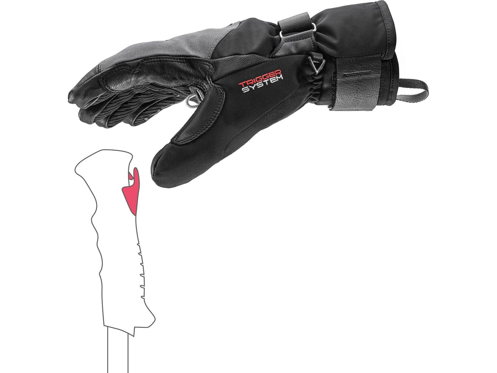 Leki Pegas Pro 3D GTX, black/graphite - Bild 5