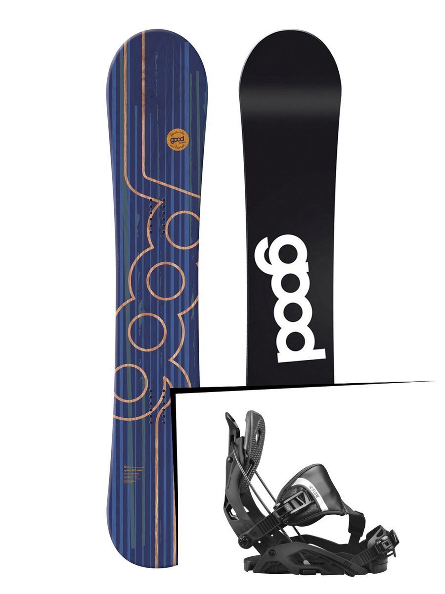 Set: goodboards Apikal 2017 + Flow Fuse Hybrid (1718360S) - Bild 1