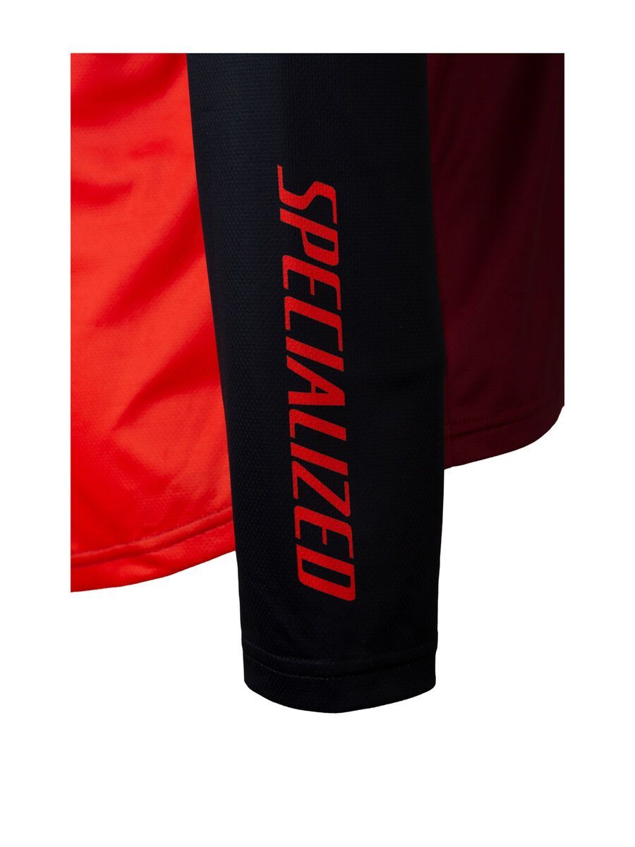 Specialized Demo Pro Longsleeve Jersey, rocket red/crimson block - Bild 9