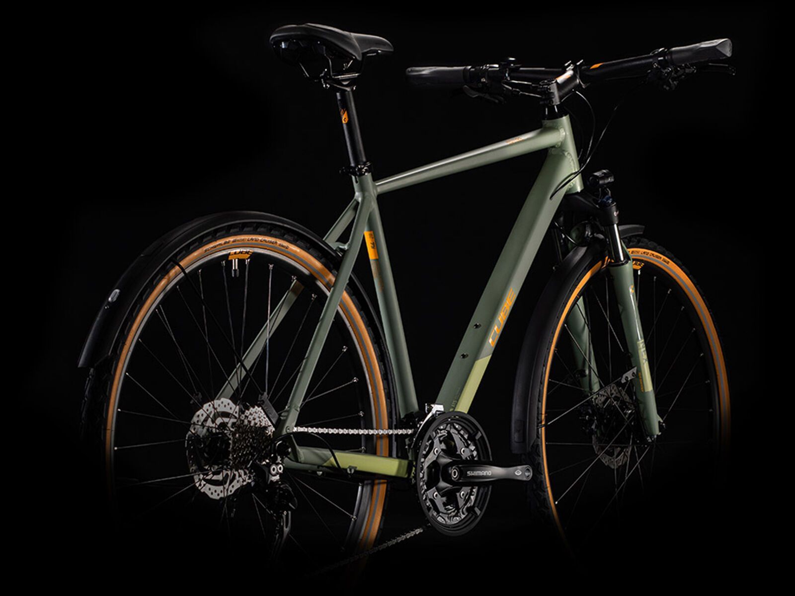 Cube Nature EXC Allroad, green´n´orange - Bild 2