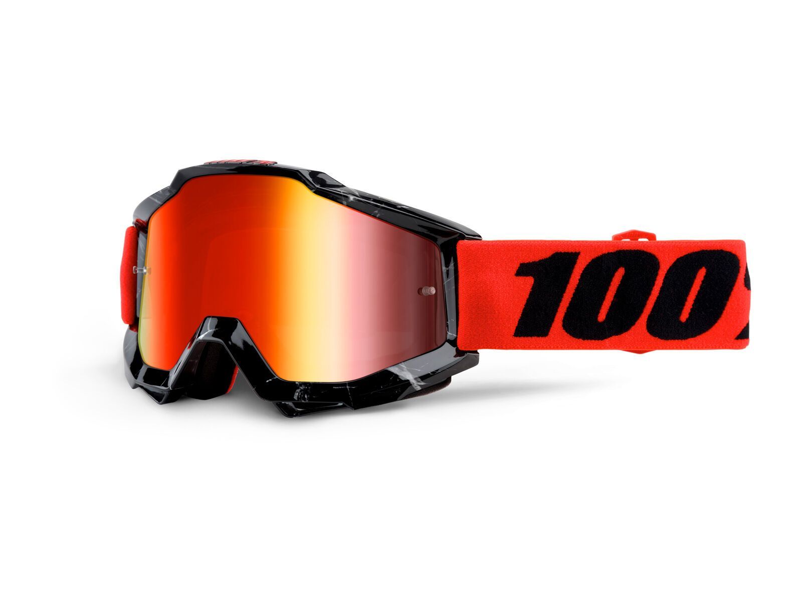100% Accuri inkl. Wechselscheibe, inferno/Lens: mirror red - Bild 1