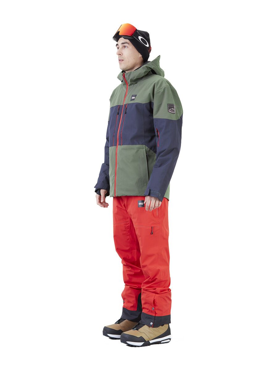 Picture Object Jacket, dark blulychen green - Bild 5