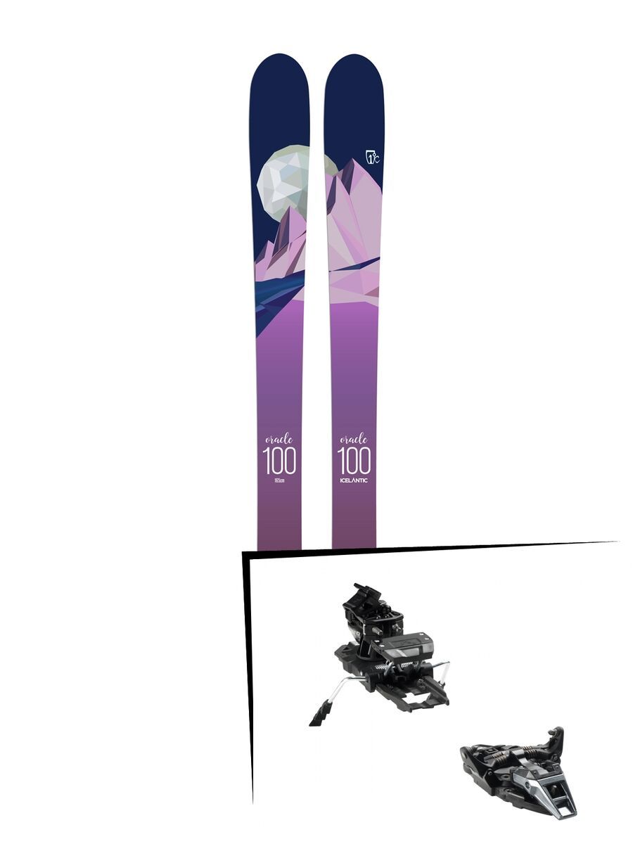 Set: Icelantic Oracle 100 2018 + Dynafit ST Rotation 10 black - Bild 1
