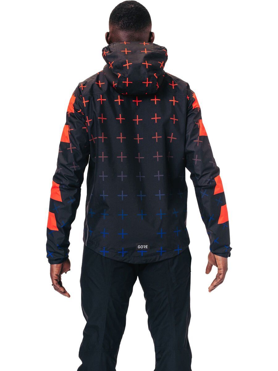 GOREWEAR Endure Gore-Tex Jacke Herren, black/fireball - Bild 5