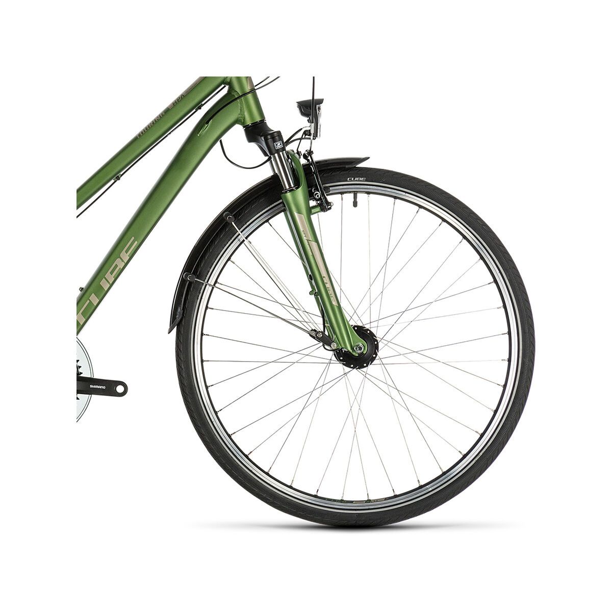 Cube Touring Trapeze, green´n´silver - Bild 2