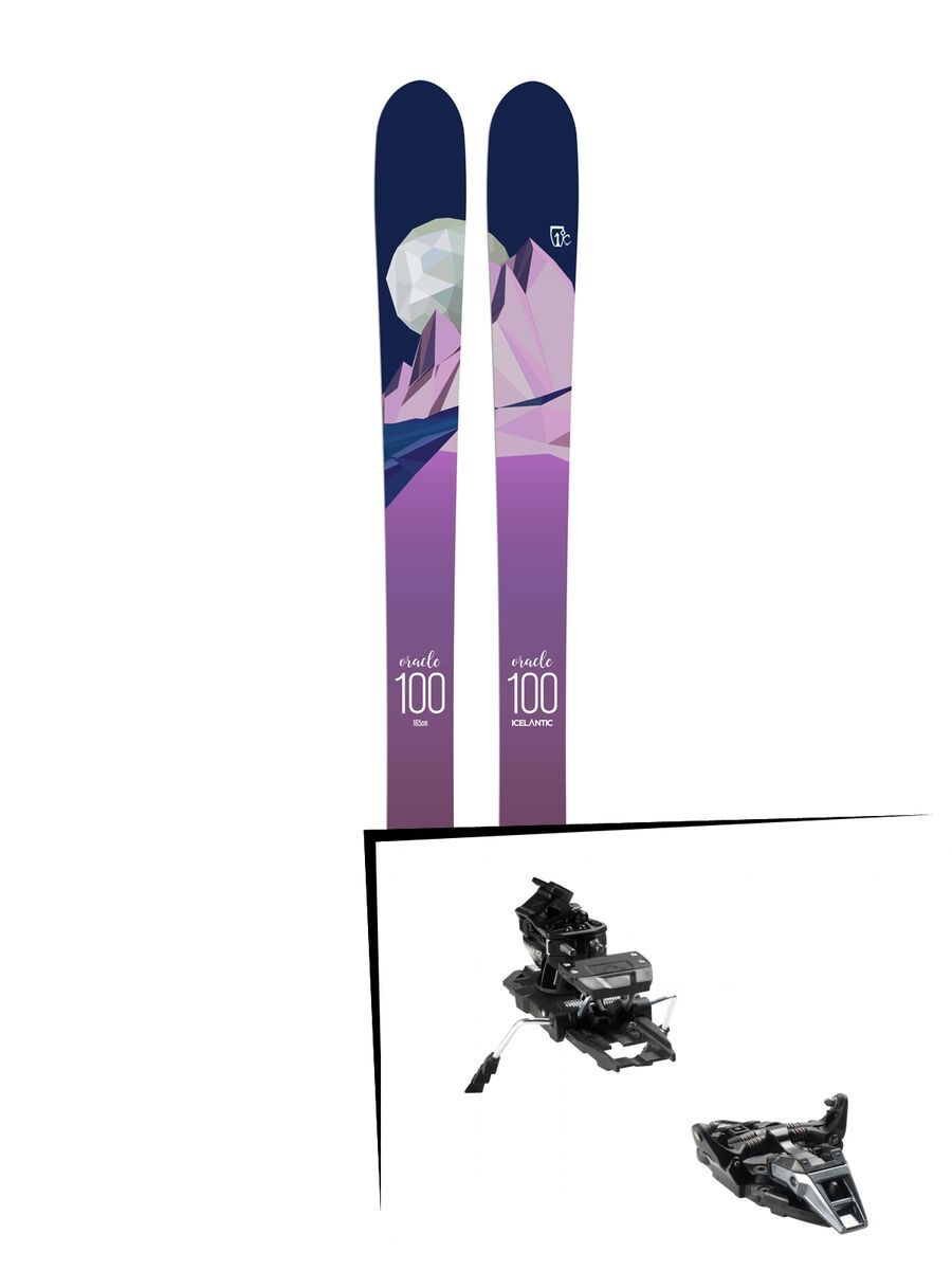 Set: Icelantic Oracle 100 2018 + Dynafit ST Rotation 10 black - Bild 1