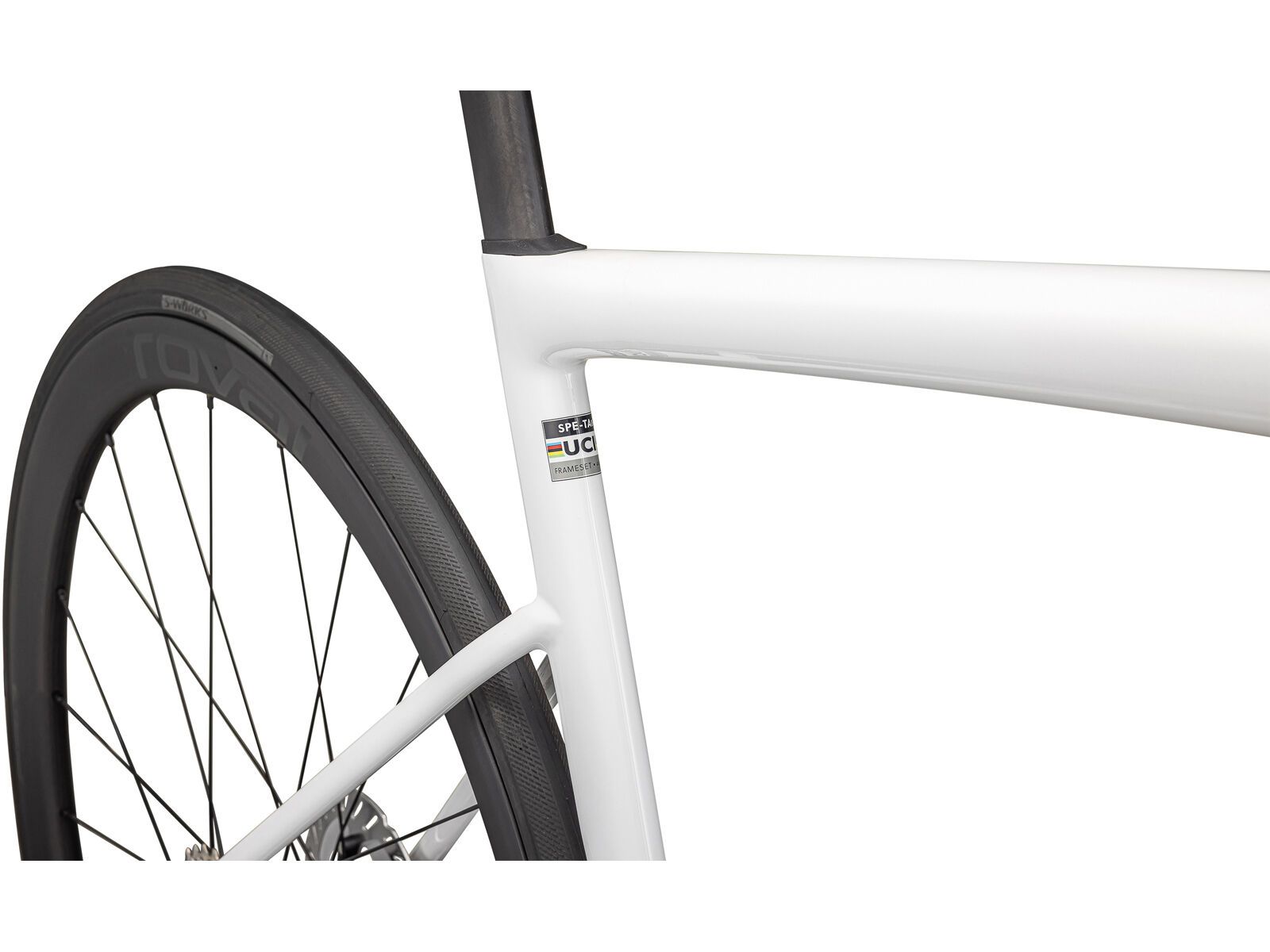 Specialized Tarmac SL8 Expert Ultegra Di2, white/fine metallic black - Bild 6