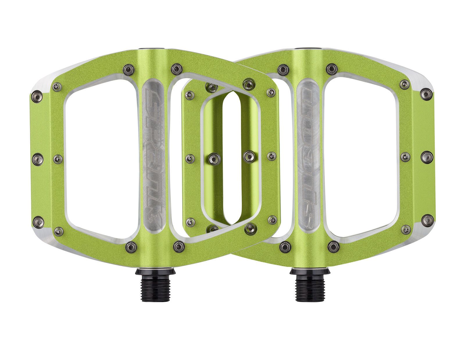 Spank Spoon Pedals, emerald green - Bild 2