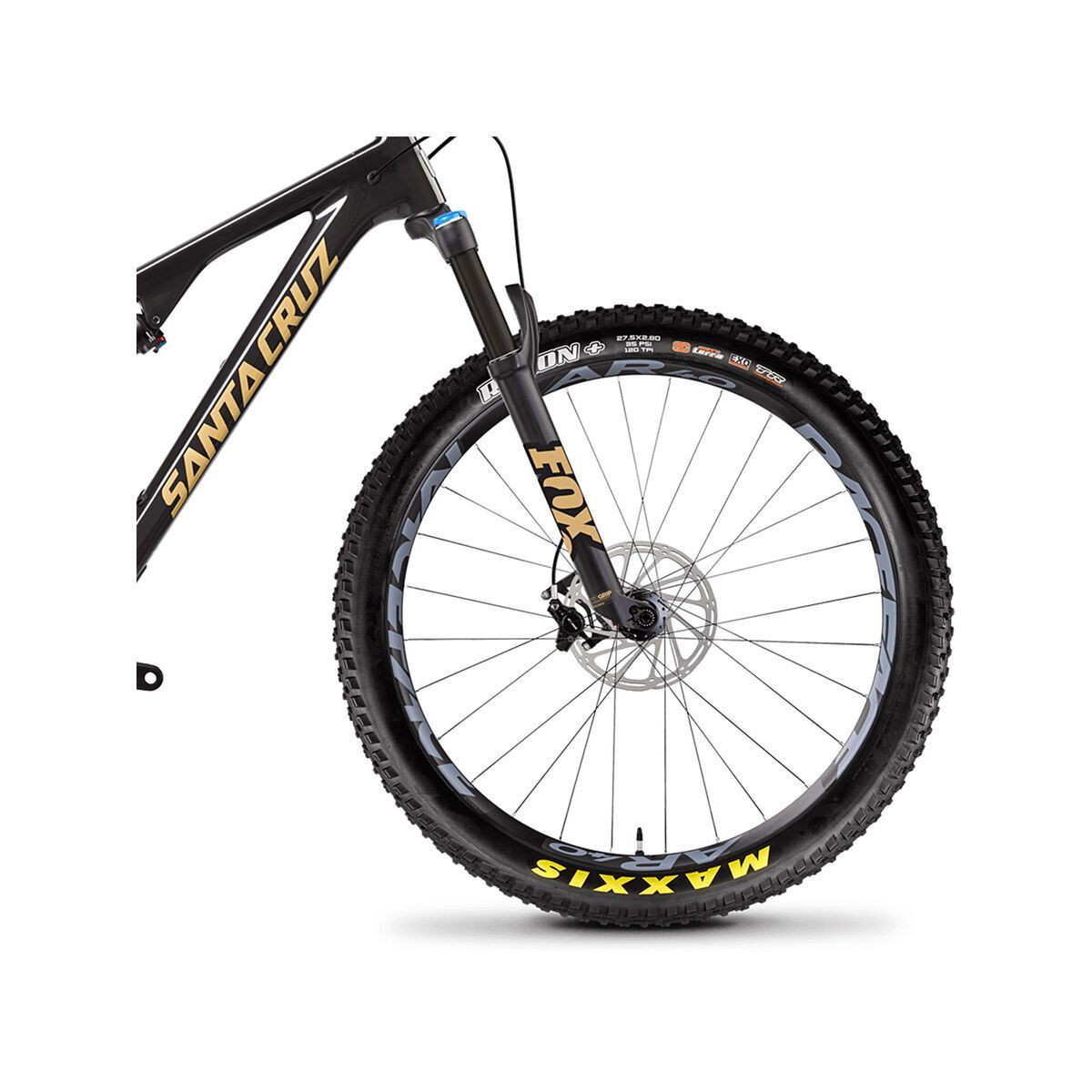 Santa Cruz Tallboy C R 27.5 Plus, gloss carbon and tan - Bild 3