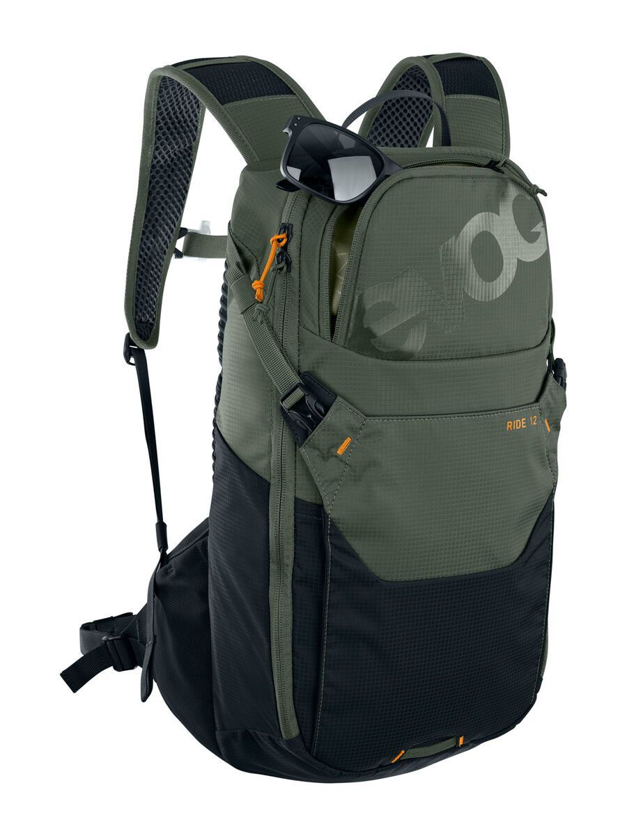 Evoc Ride 12, dark olive/stone/steel - Bild 3