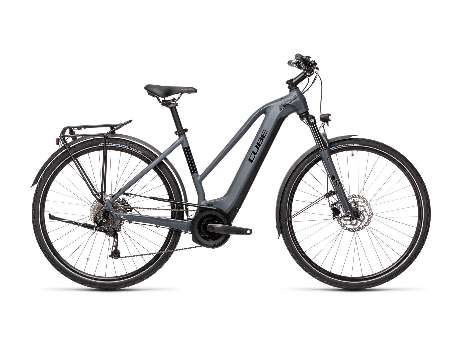 Cube Touring Hybrid ONE 400 Trapeze, grey´n´black - Bild 1