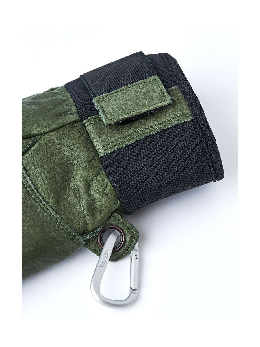Hestra Leather Fall Line 5 Finger, forest - Bild 2