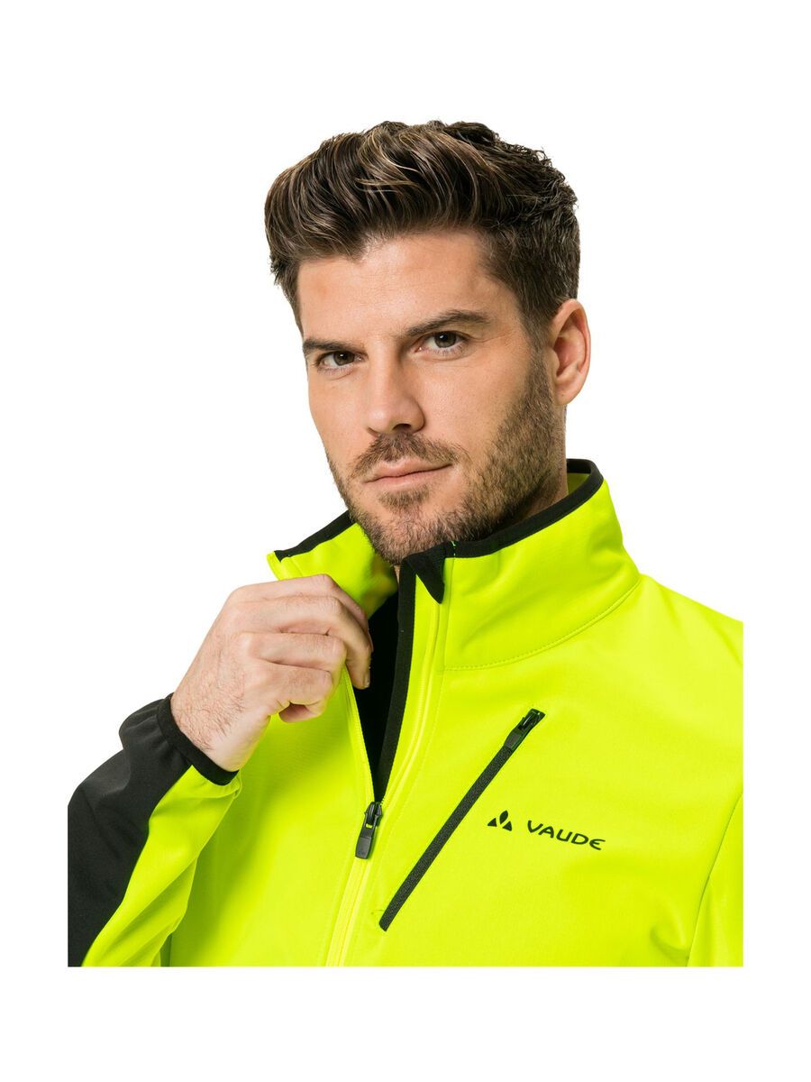 Vaude Men's Matera Softshell Jacket, neon yellow/black - Bild 5