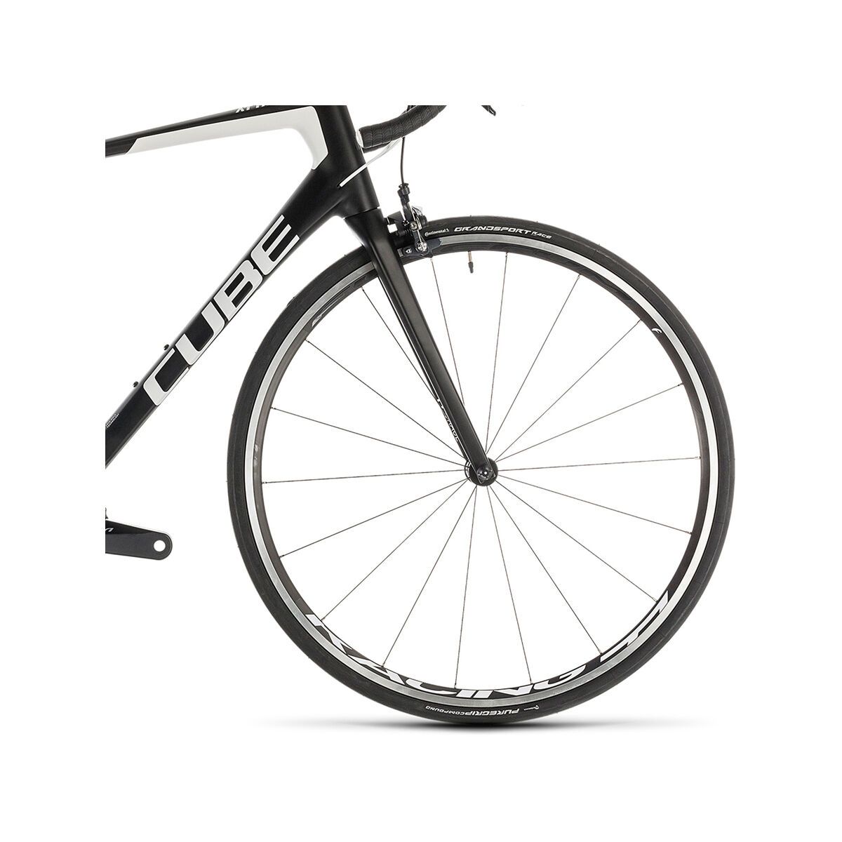 Cube Attain GTC Race, carbon´n´white - Bild 2