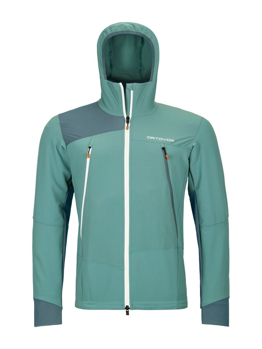 Ortovox Merino Shield Tec Pala Hooded Jacket M, arctic grey - Bild 1