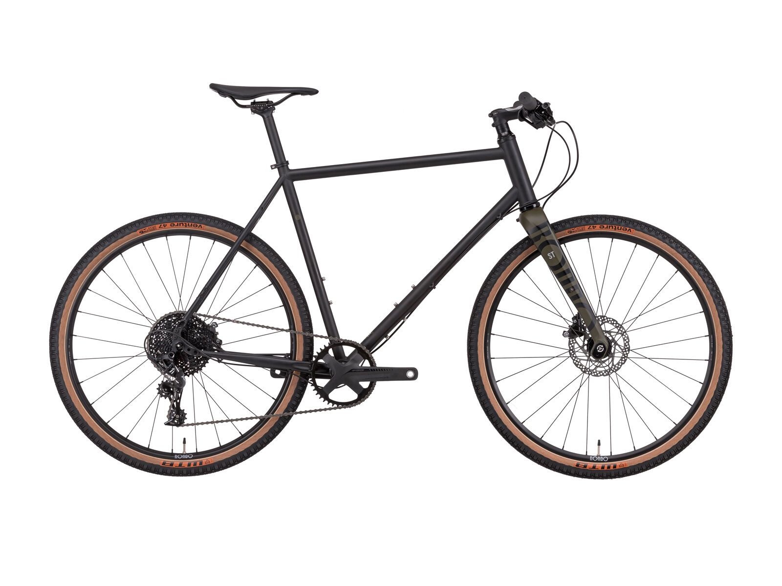 *** 2. Wahl *** Rondo Booz ST 2020, black/green - Urbanbike | Größe M // 53 cm - Bild 1