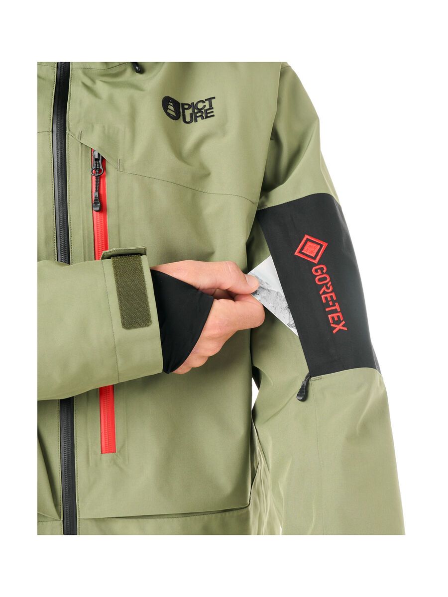 Picture Merassen M Gore Tex Jkt, olivine - Bild 11