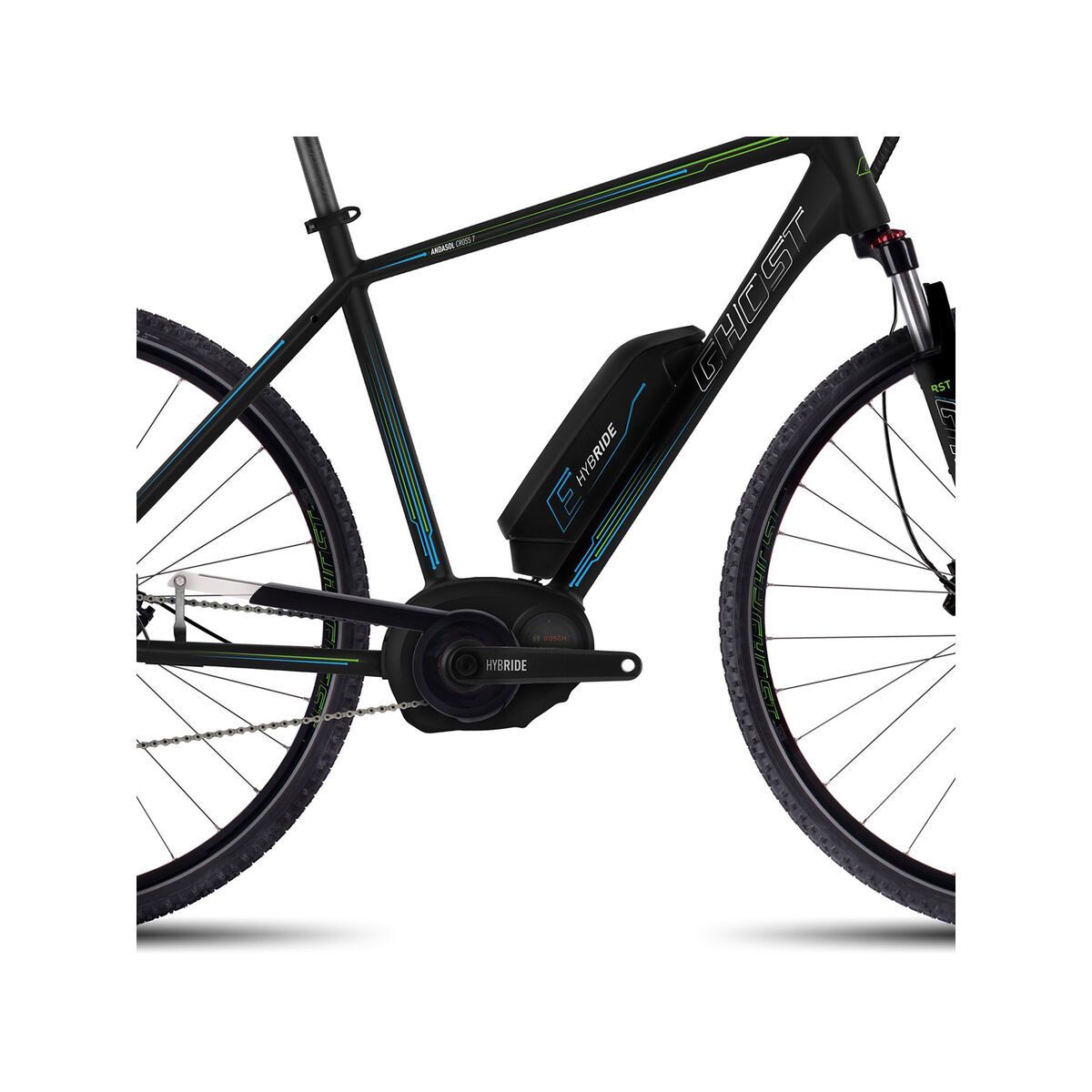 Ghost Andasol Cross 7, black/green/blue - Bild 3