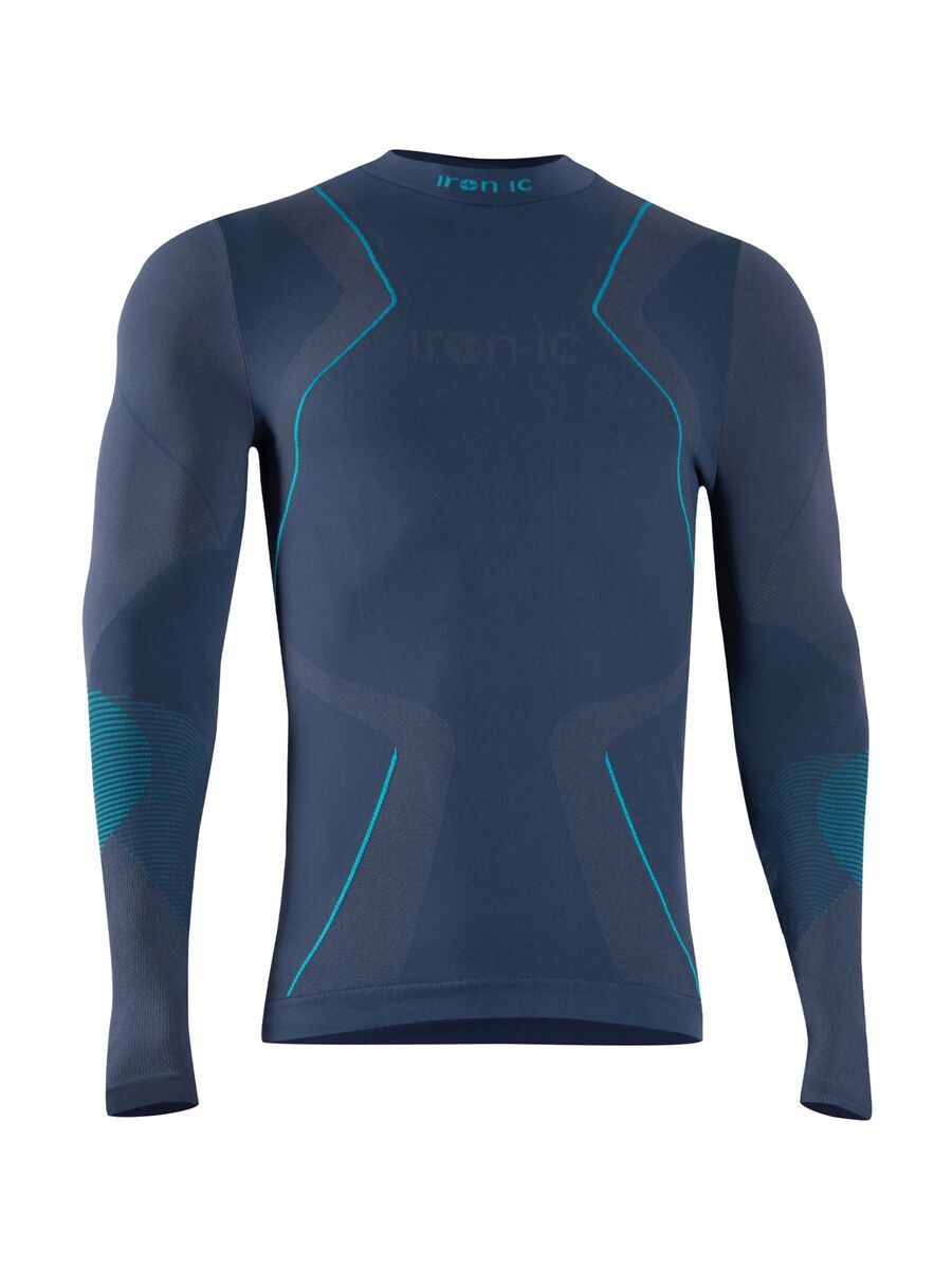 Iron-ic Long-Sleeve T-Shirt Performance 3DN - Man, blue - Bild 1