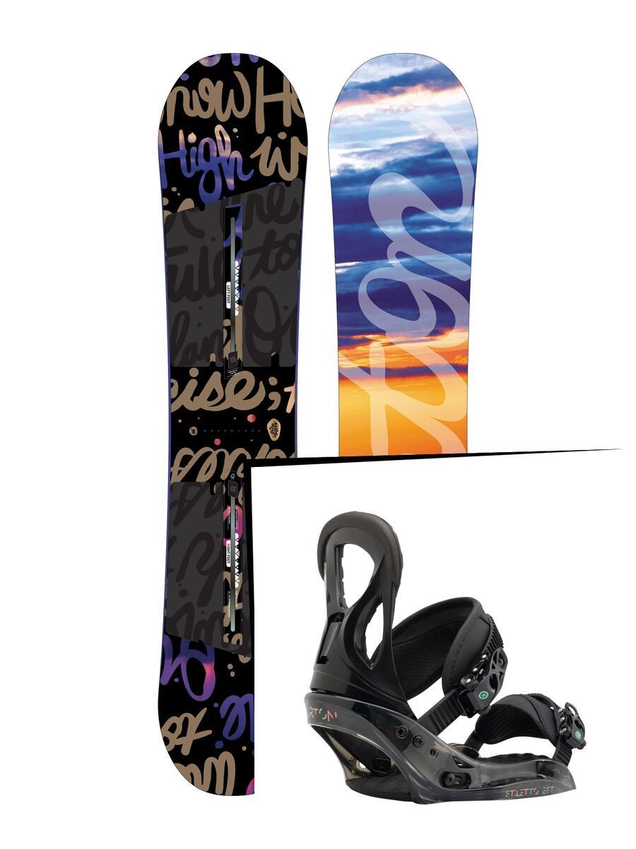 Set: Burton Socialite 2017 +  Stiletto EST (1712942S) - Bild 1