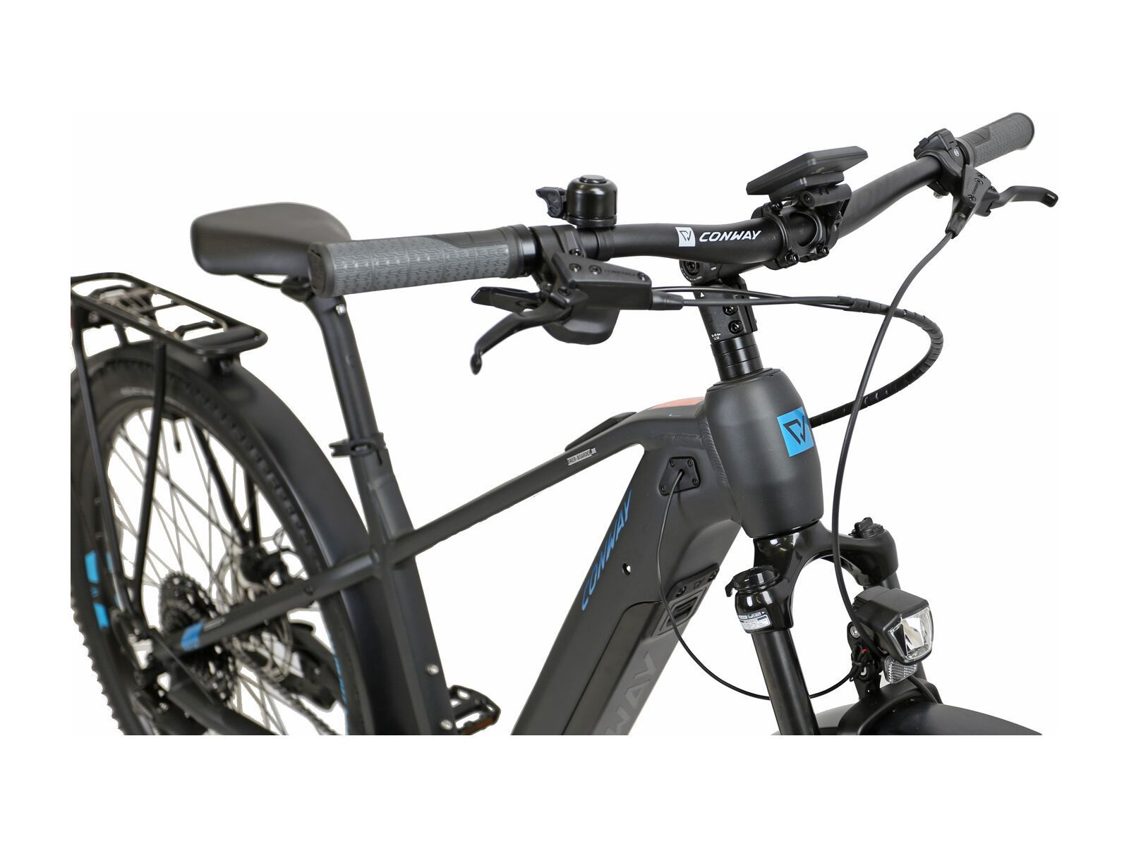 Conway Cairon C 2.0 625 2.0 625 29, black metallic matt/turquoise metallic - Bild 4