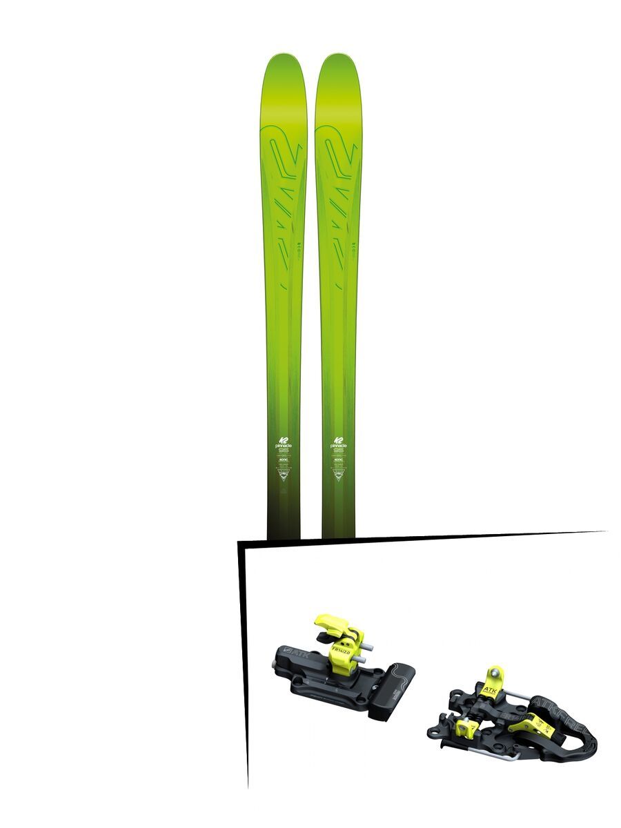Set: K2 SKI Pinnacle 95 2017 + ATK Freeraider 14 2.0 (2322434) - Bild 1