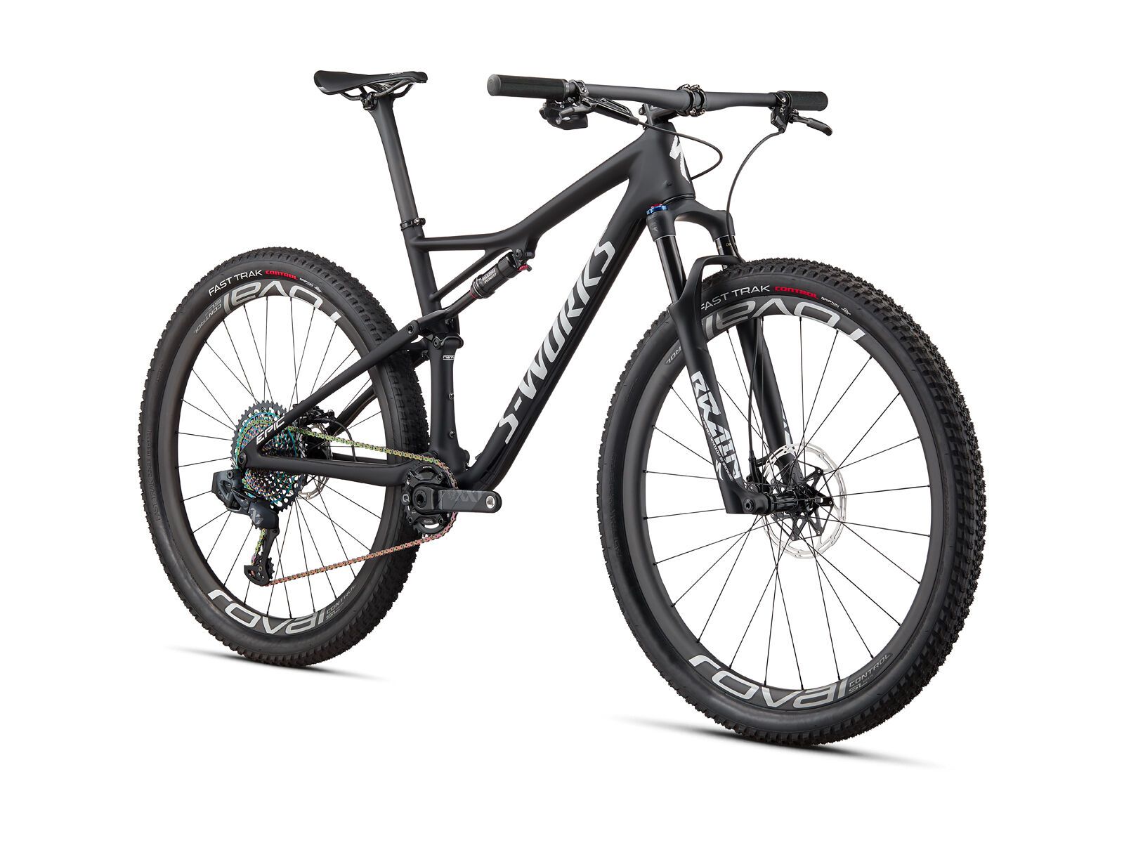 Specialized S-Works Epic AXS, satin black/metallic white silver - Bild 2