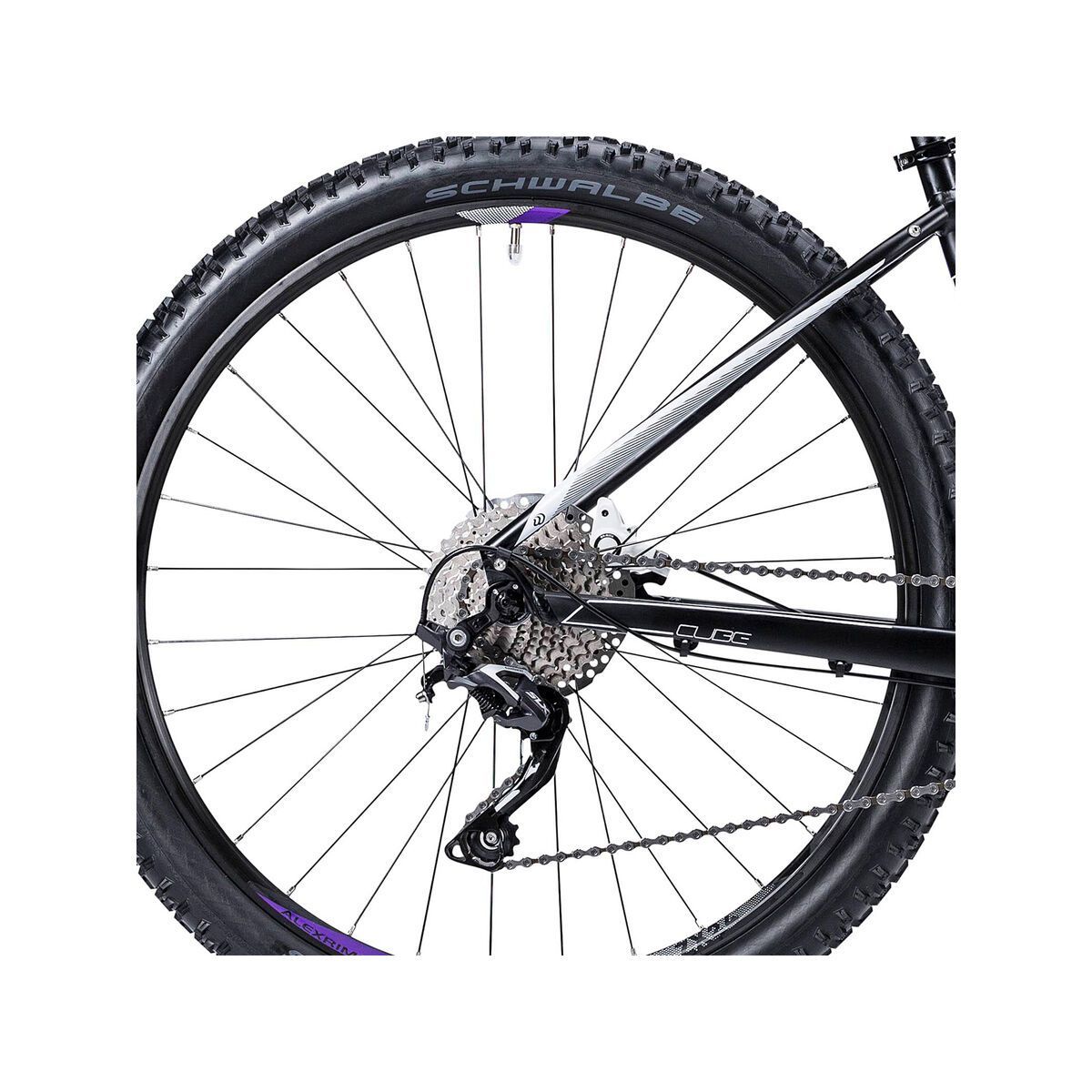 Cube Access WLS Race 27.5, black/purple - Bild 4