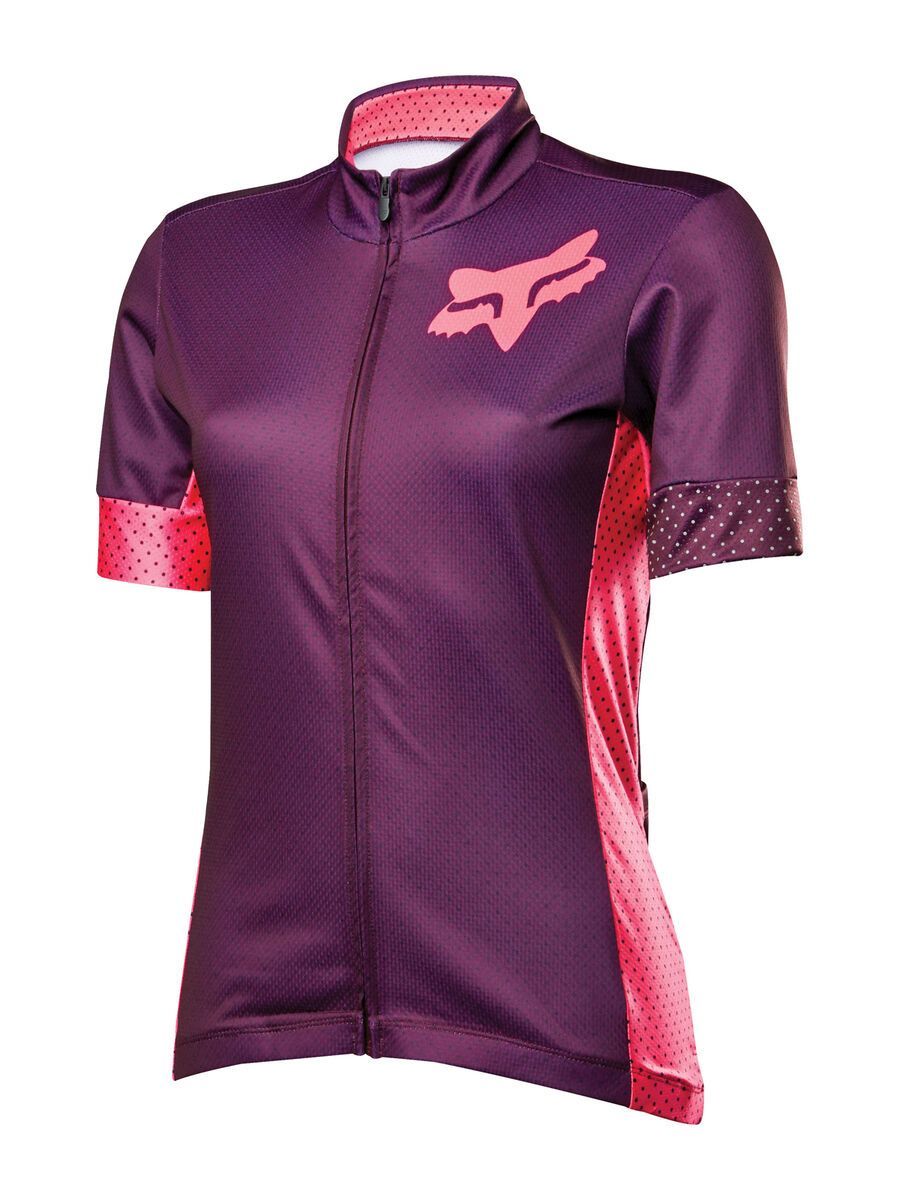 Fox Womens Switchback SS Jersey, plum - Bild 1