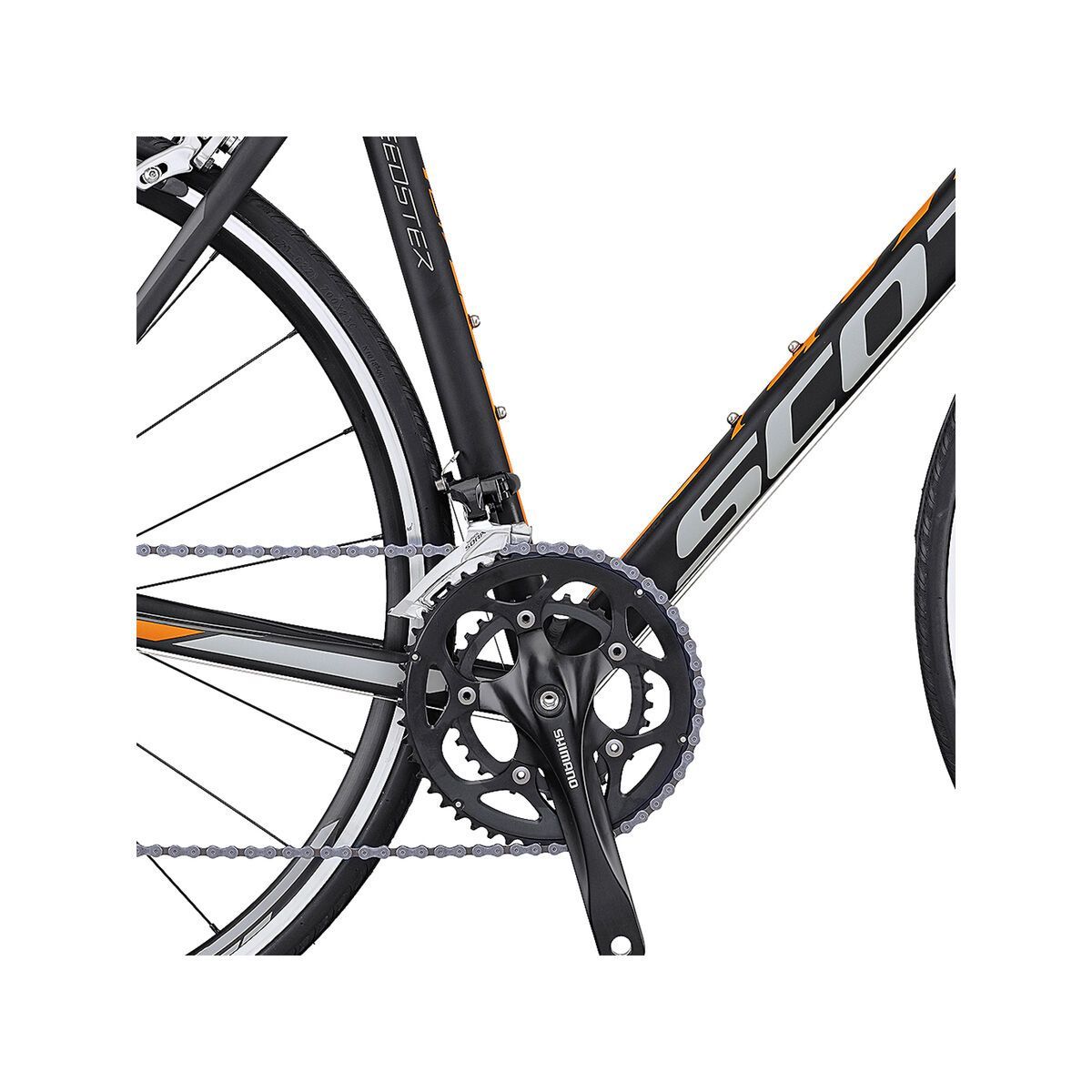 Scott Speedster 40, black/orange/grey - Bild 3