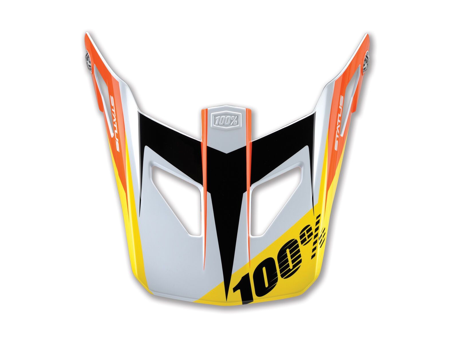 100% Status Replacement Visor, d-day white - Bild 1
