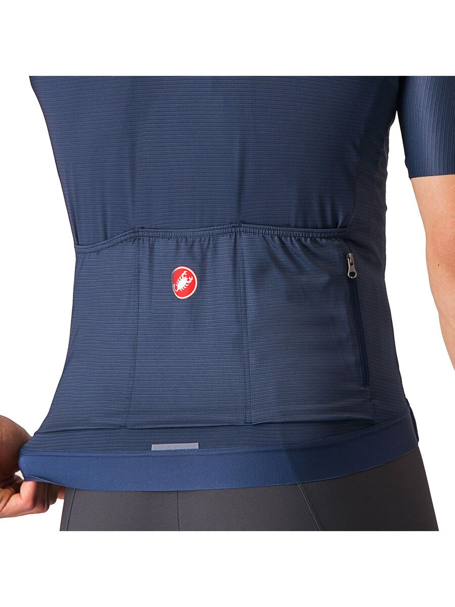 Castelli Espresso Jersey, belgian blue/silver moon - Bild 7