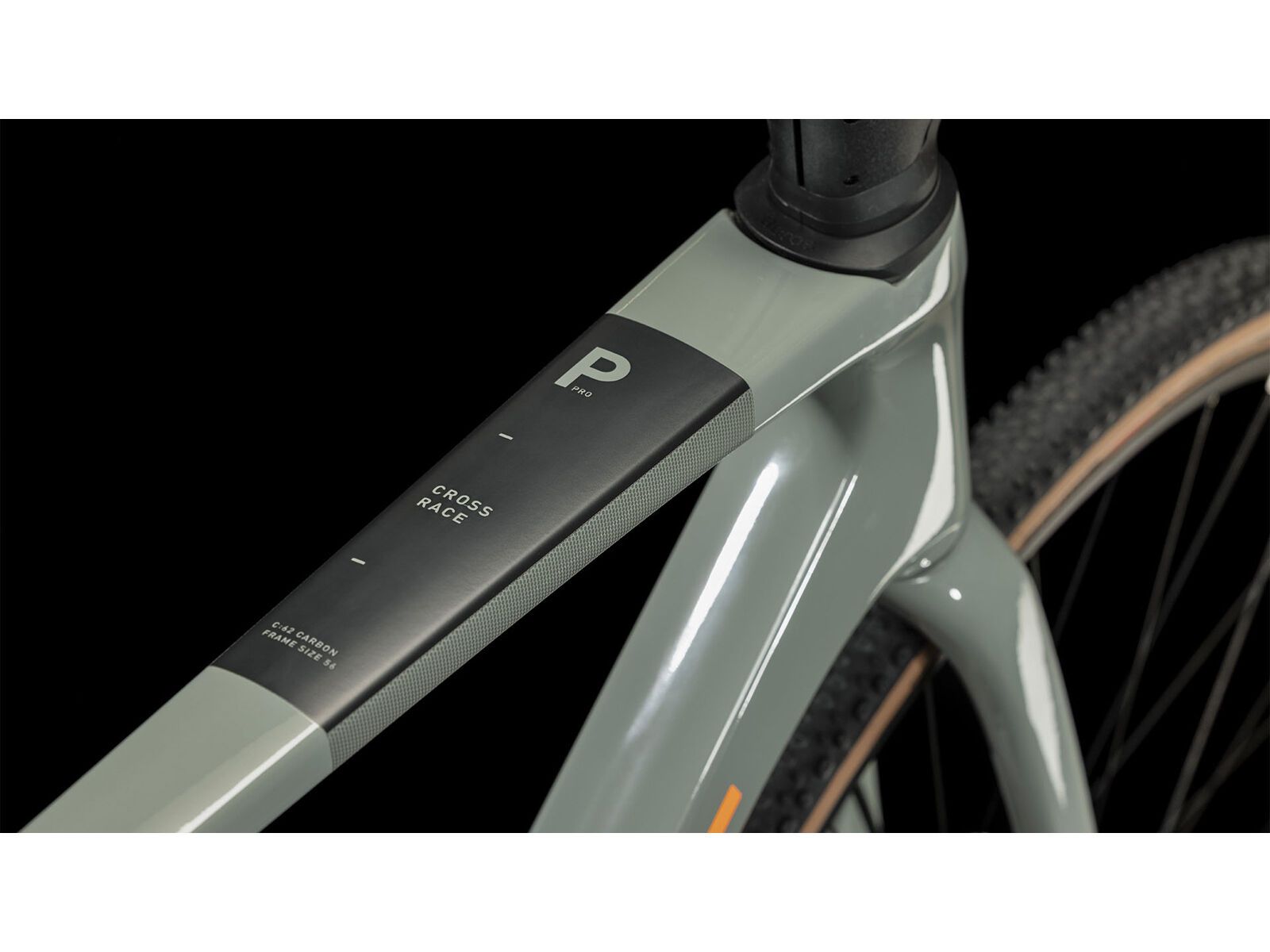 Cube Cross Race C:62 Pro, swampgrey´n´orange - Bild 2