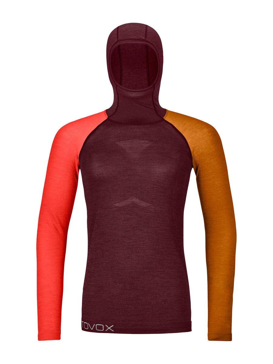 Ortovox 120 Merino Comp Light Hoody W, winetasting - Bild 1