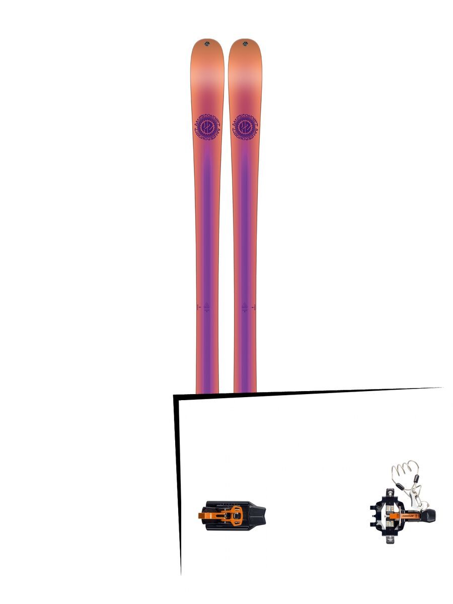 Set: K2 SKI Missconduct 2018 + Atomic Backland Tour black/orange - Bild 1