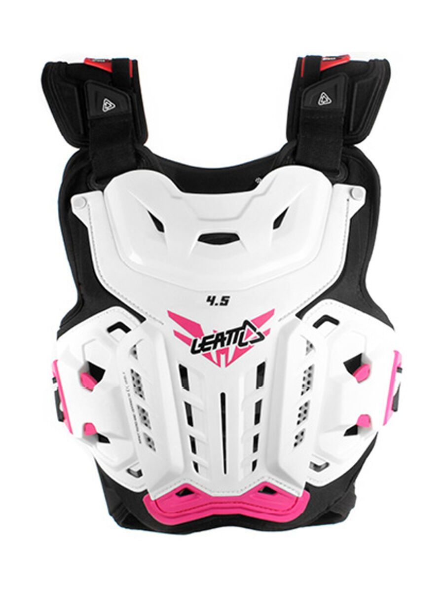 Leatt Chest Protector 4.5 Jacki, white/pink - Bild 2
