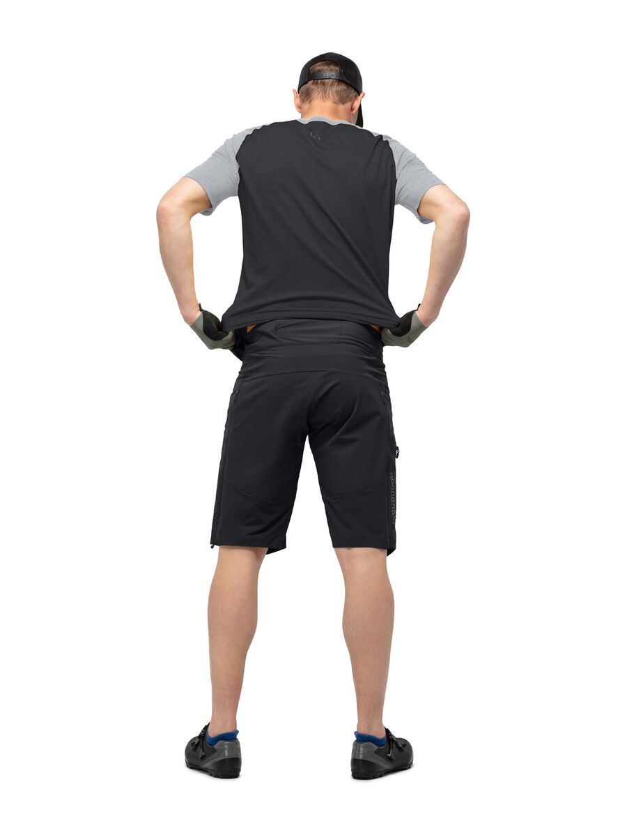 Norrona fjørå flex1 mid weight Shorts M's, caviar - Bild 4