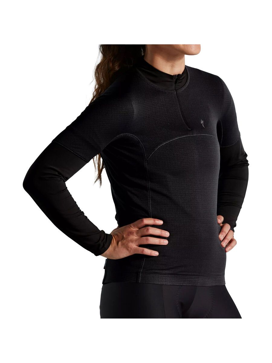 Specialized Prime Power Grid Rennrad Wintertrikot Damen, black - Bild 2