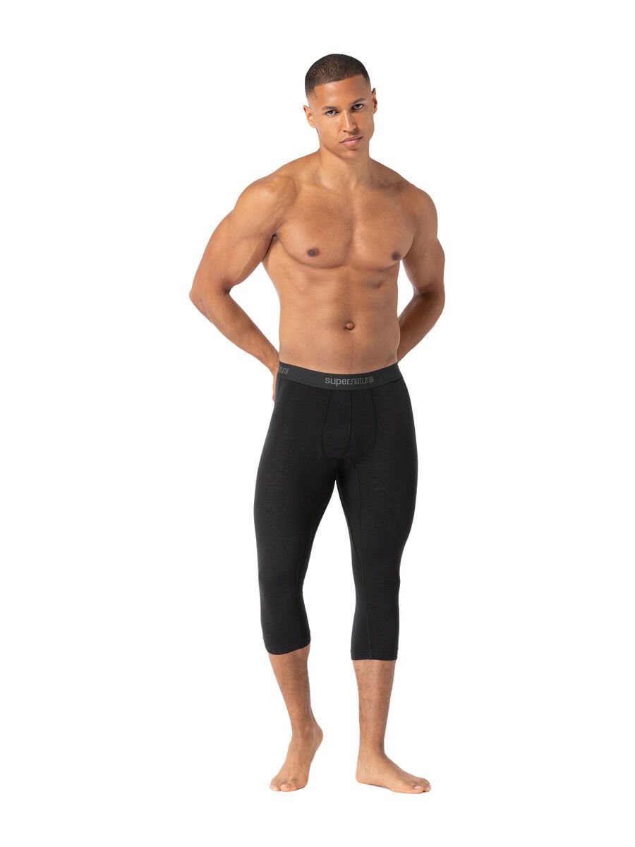 super.natural Tundra175 Tight 3/4 Herren, jet black - Bild 3
