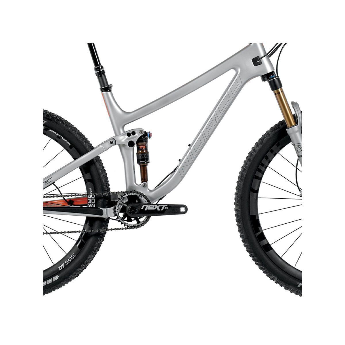 Norco Optic C 7.1, silver/orange - Bild 3