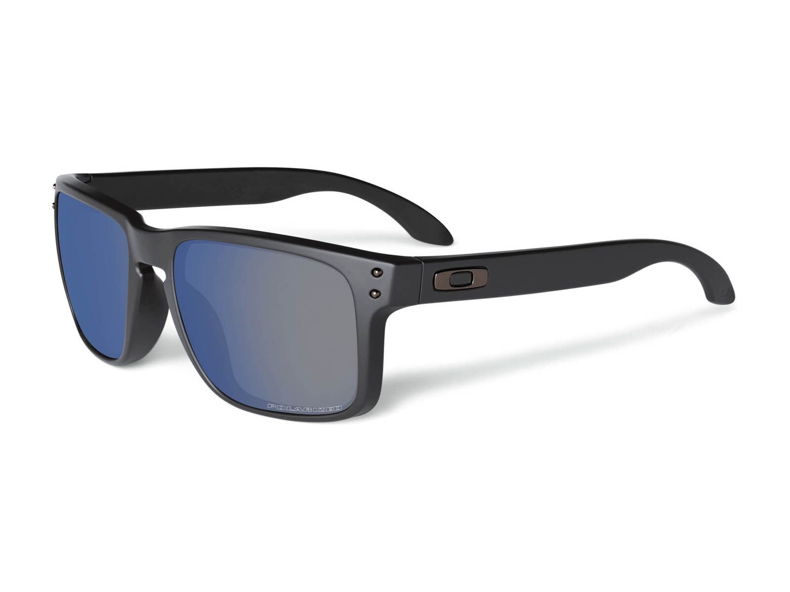 Oakley Holbrook Polarized, matte black/Lens: ice iridium - Bild 1