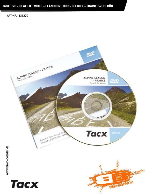 Tacx DVD - Real Life Video - Flandern Tour - Belgien - Bild 1