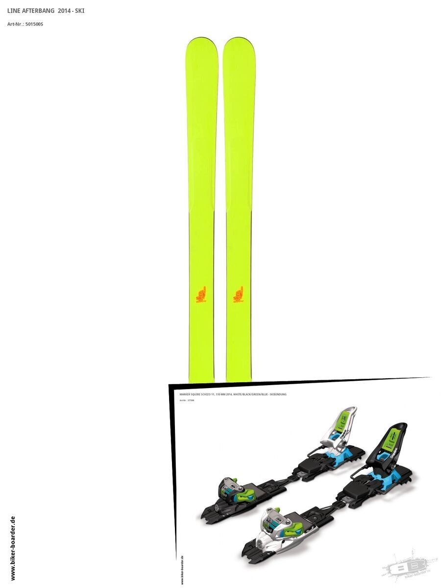 Line Set: Afterbang 2014 + Marker Squire Schizo 11 - Bild 1