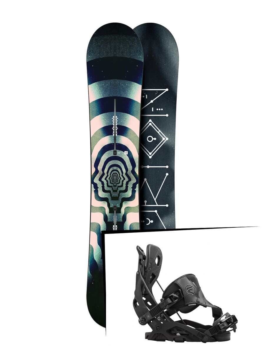 Set: Burton TWC Pro 2017 + Flow Fuse Hybrid (1513148S) - Bild 1