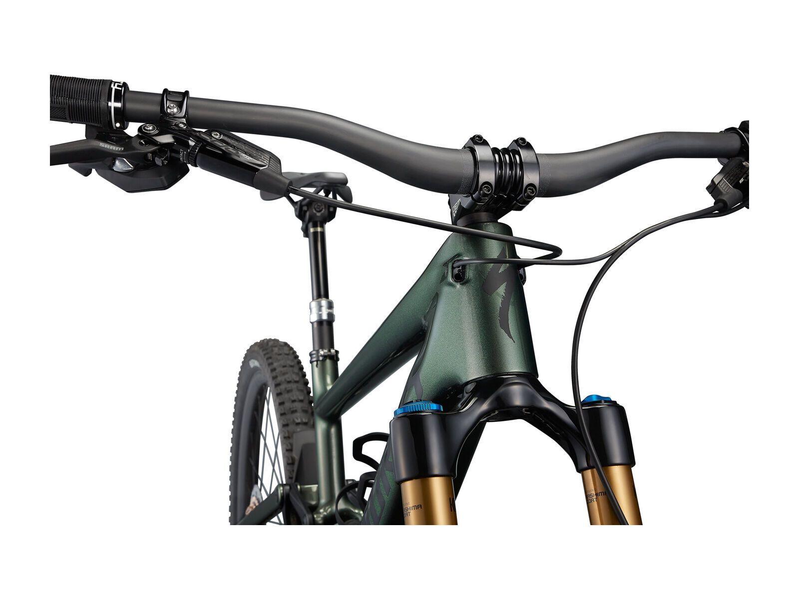 Specialized S-Works Turbo Kenevo SL, oak green metallic/black - Bild 6