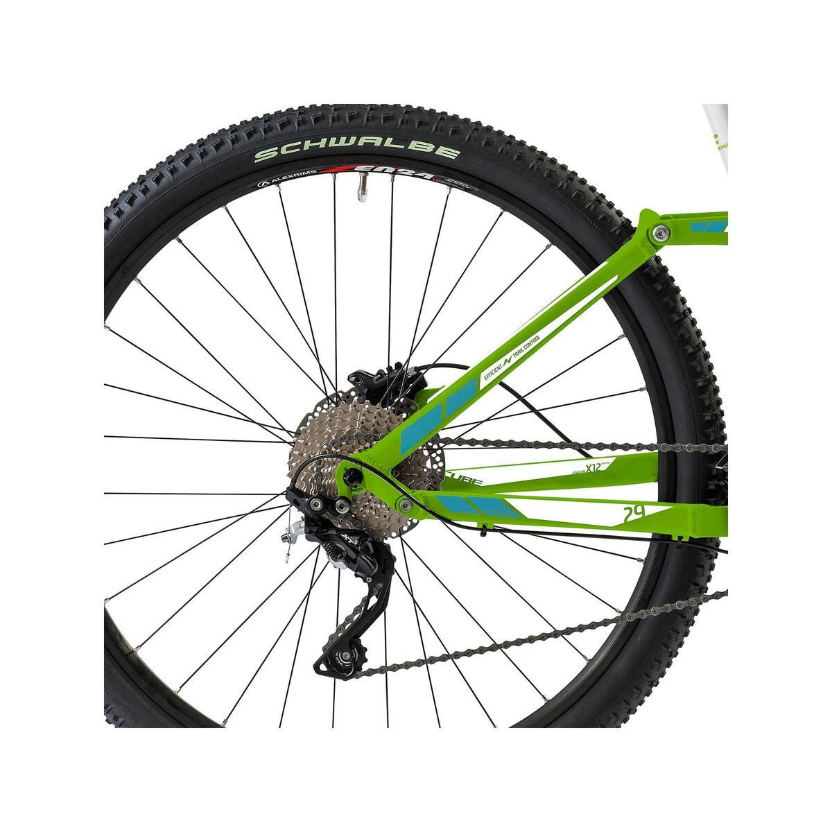 Cube Sting WLS 120 Pro 29, white/green/blue - Bild 4