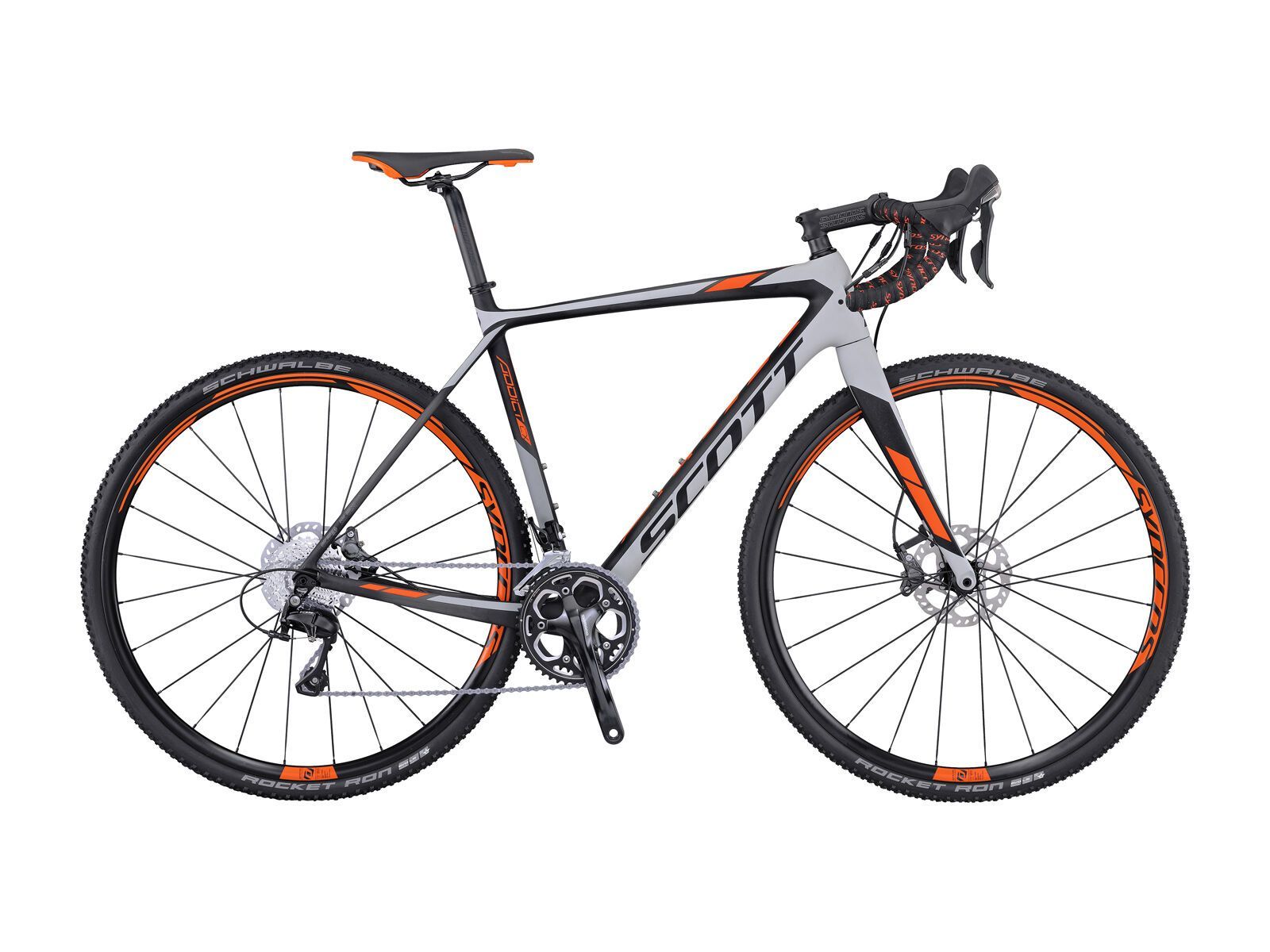 Scott Addict CX 20 Disc, black/grey/orange - Bild 1