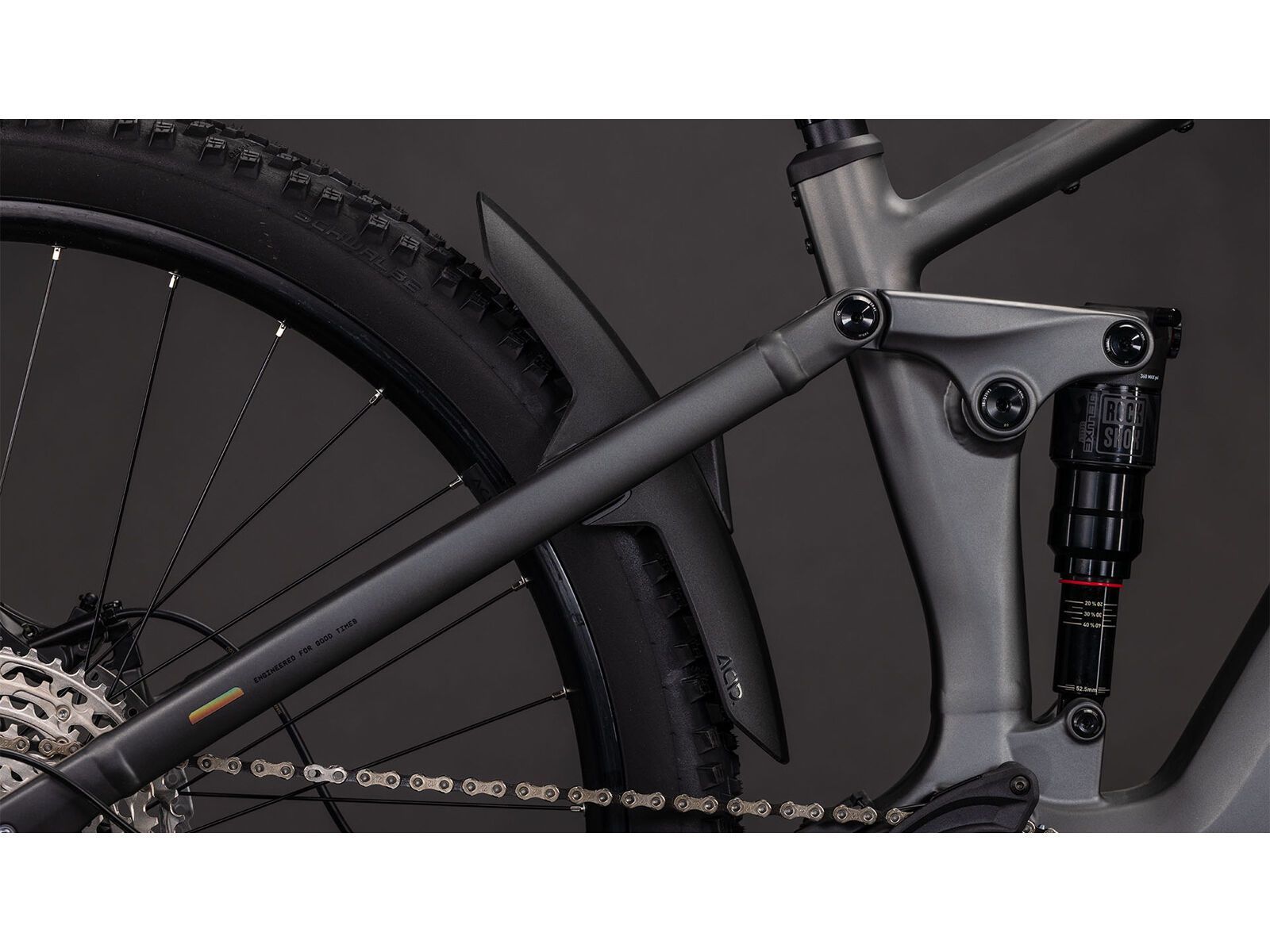 Cube Stereo Hybrid One22 Race 800 27.5, slapgrey´n´chrome - Bild 4