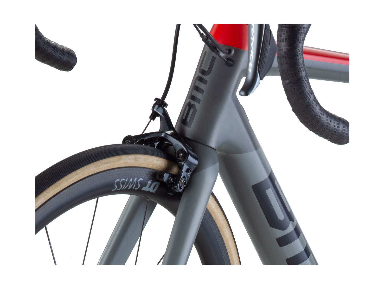 BMC Teammachine SLR01 One, airforce grey & super red - Bild 3